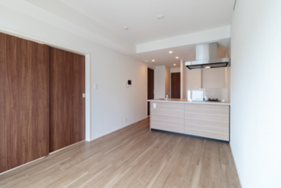 11.4帖のLDKです。※写真は同タイプ住戸です。