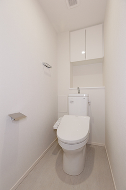 棚があるので整理整頓がしやすそうですね！※写真は同タイプ住戸です。