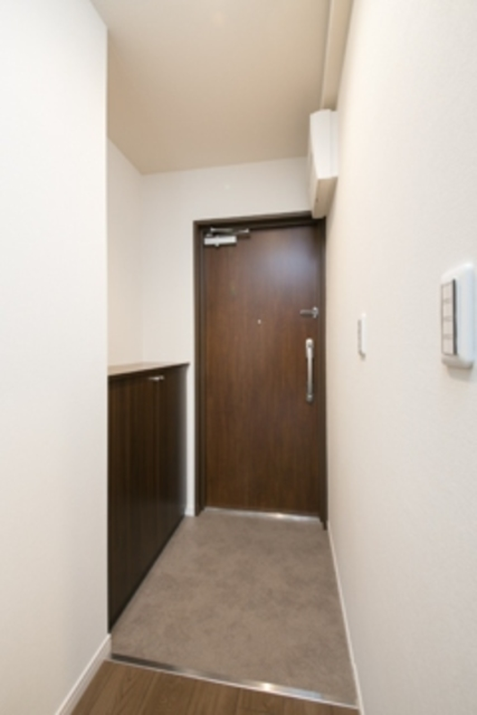 シューズボックスもたっぷり収納できそう！
※写真は同タイプ住戸です。