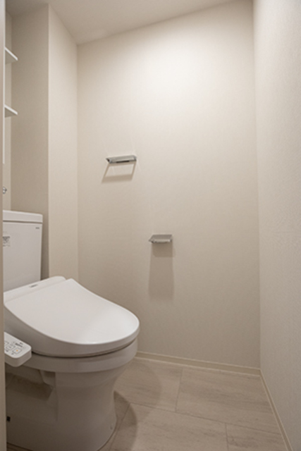 トイレの様子。※写真は同タイプ住戸です。