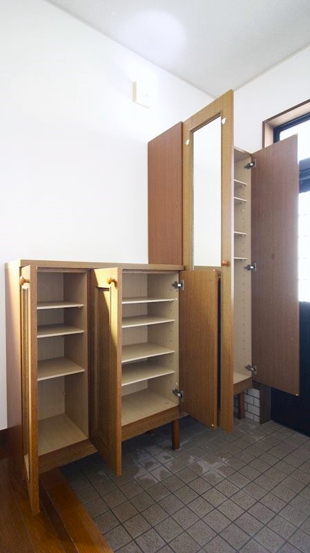 シューズクローゼットも完備されています