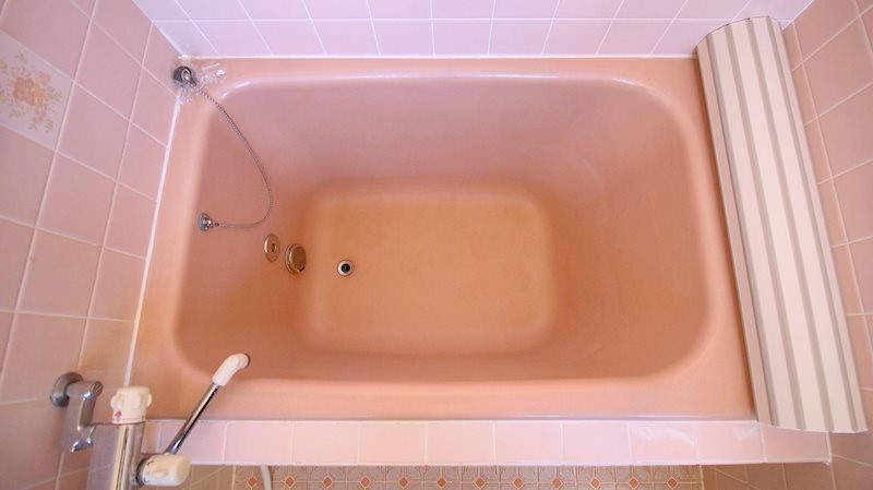 ゆったりバスタブに浸かれます