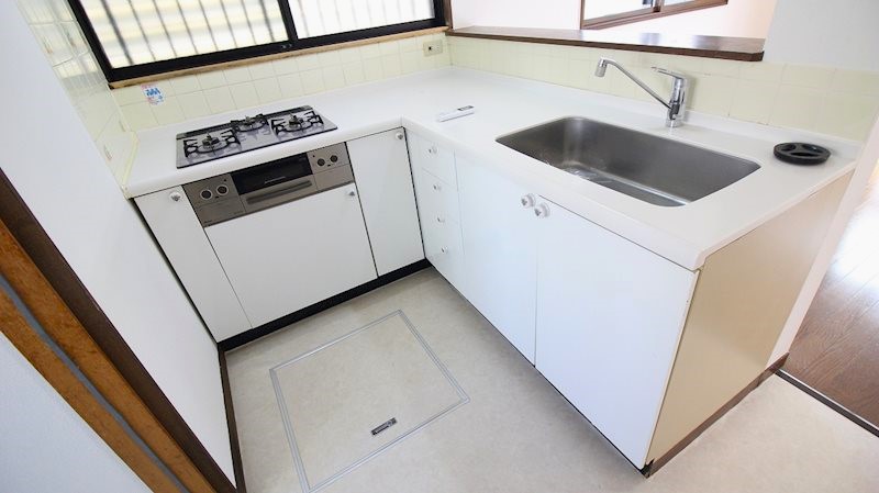 白を基調としていて、清潔感◎