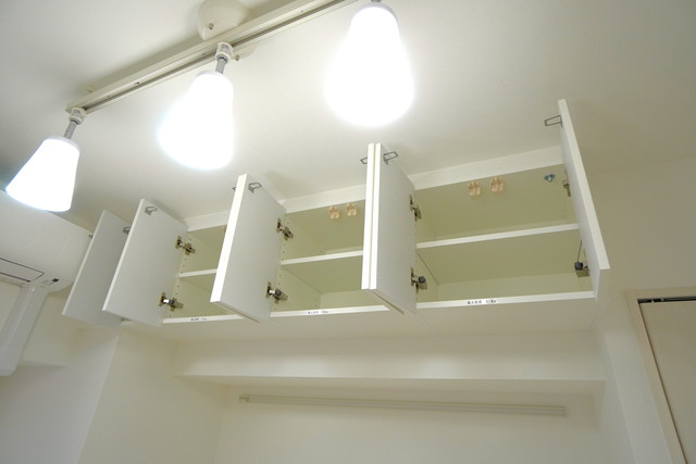 スペースというスペースに全力で収納させます！
※写真は同タイプ住戸です。