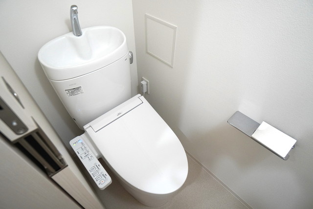 清潔感のあるトイレです！
※写真は同タイプ住戸です。