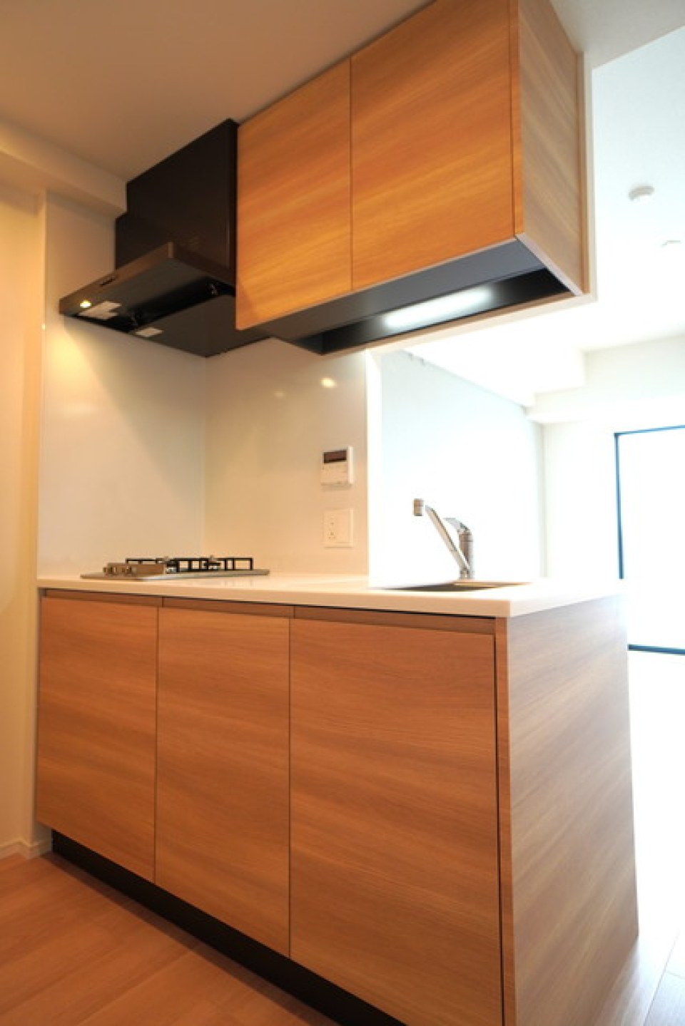 暖かみのあるキッチン。
※写真は同タイプ住戸です。