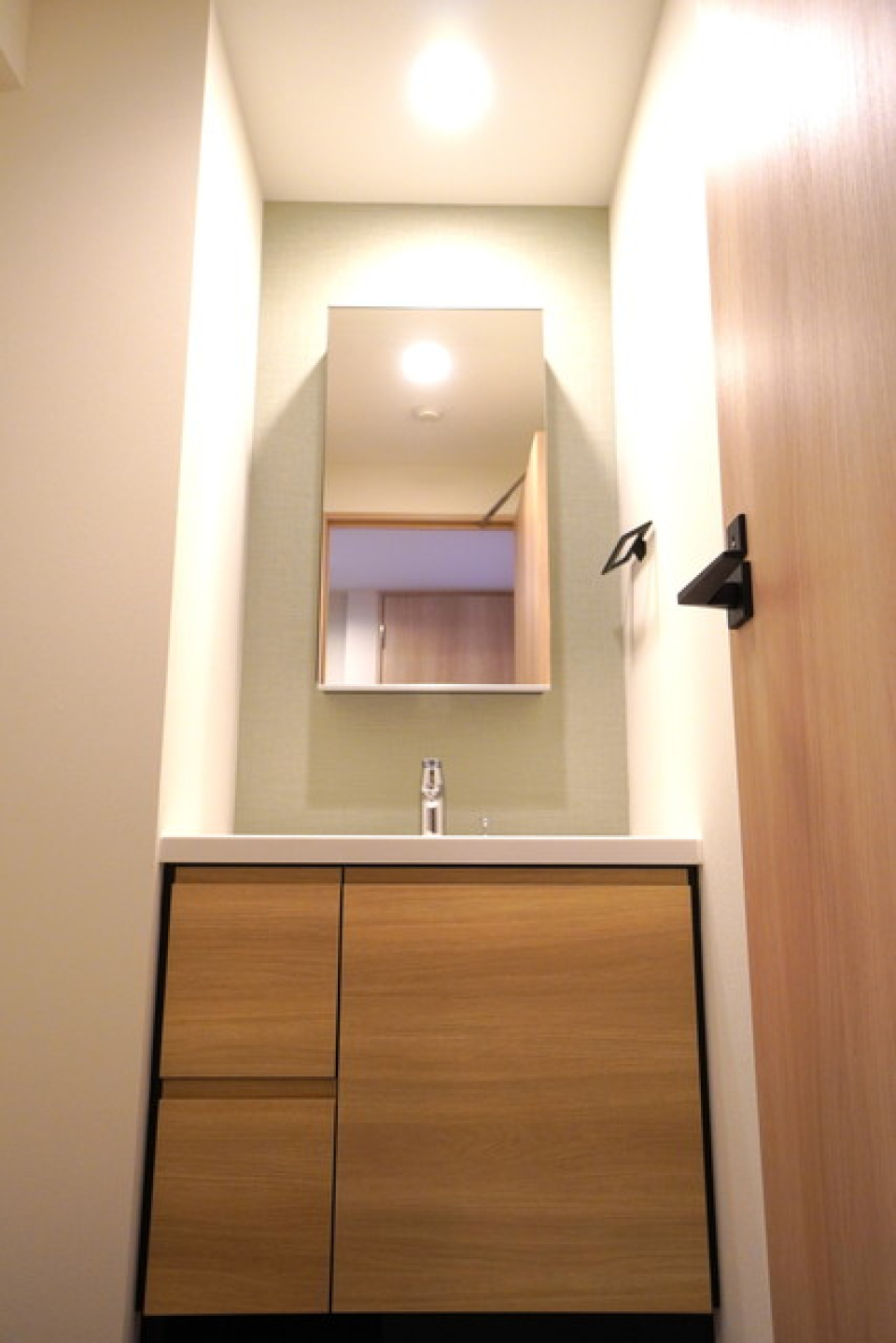 嬉しい独立洗面台。※写真は同タイプ住戸です。