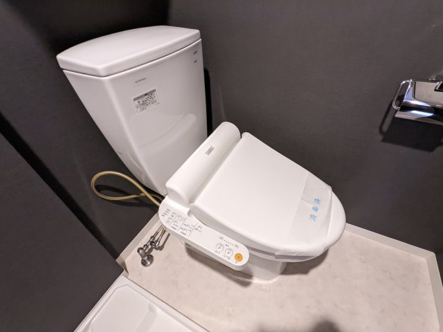 トイレの壁紙もちゃんと拘っているんです♩