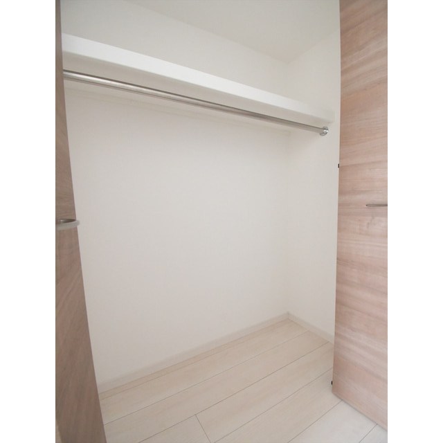 収納を開けた時の様子。