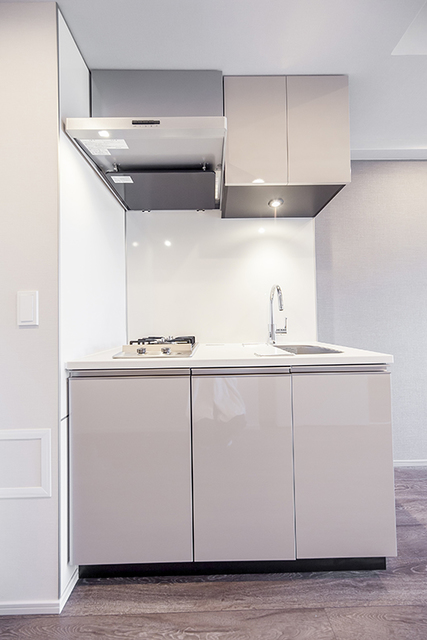 2口コンロが導入されています。※写真は同タイプ住戸です。