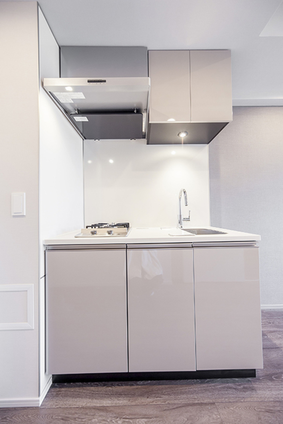 2口コンロが導入されています。※写真は同タイプ住戸です。