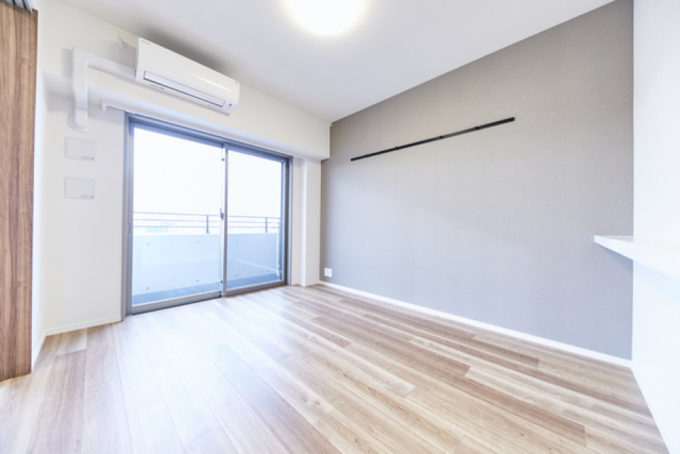 アクセントクロスがおしゃれ
※写真は同タイプ住戸です。