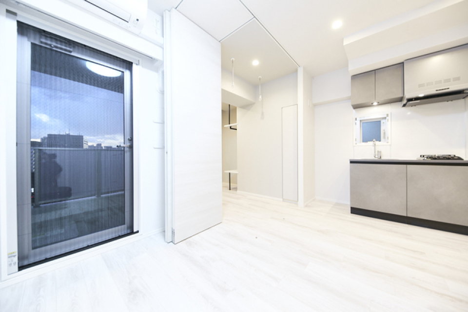 白い部屋で明るい
※写真は同タイプ住戸です。