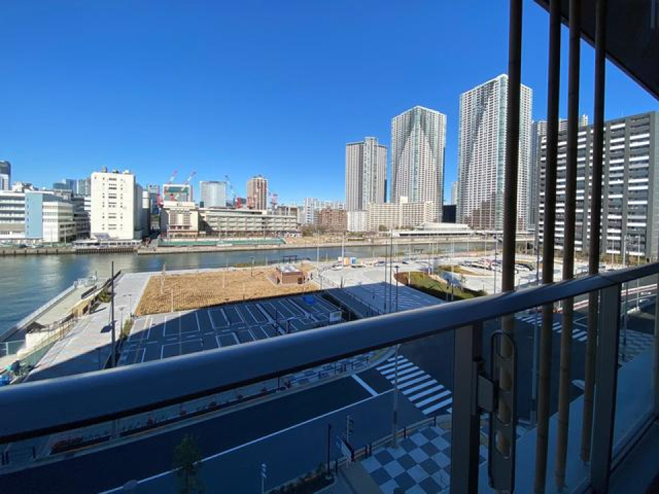 東京湾を一望できます