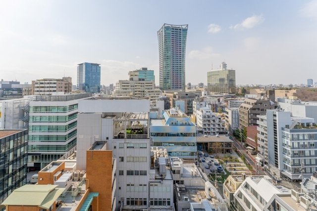 東京の街を一望