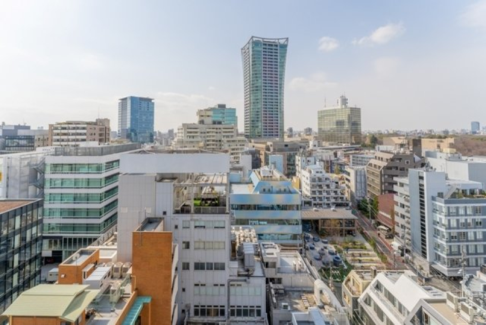 東京の街を一望