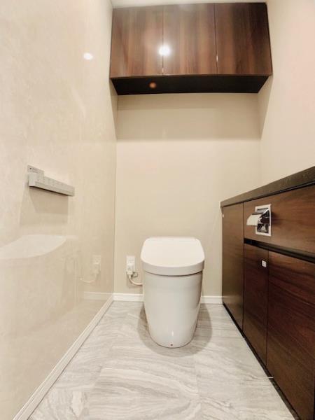 トイレも広いです