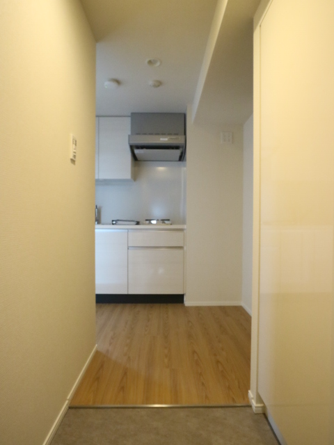 玄関からみた景色