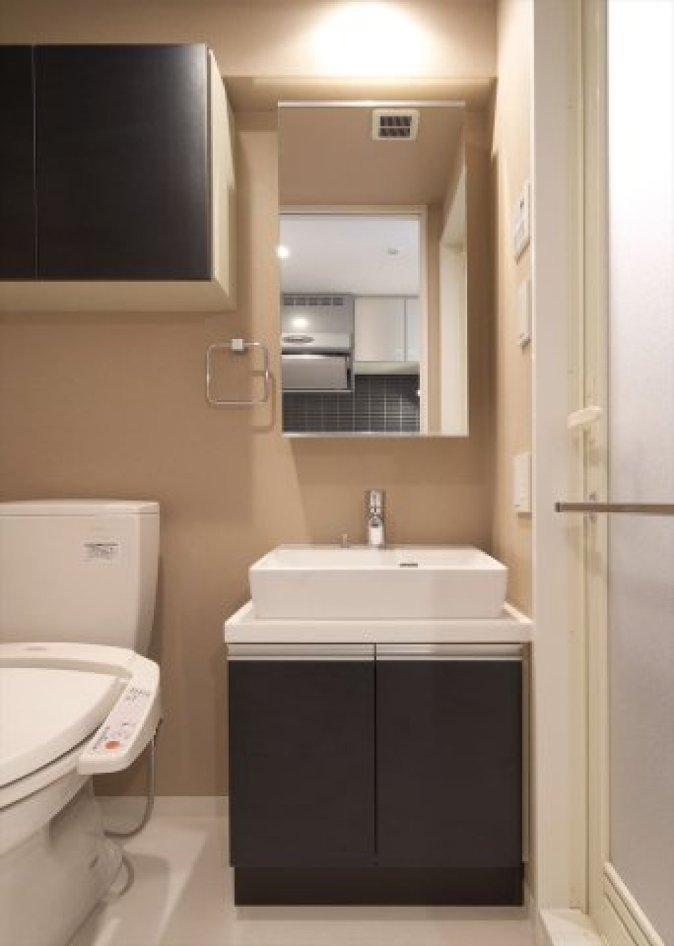 洗面j台とトイレは一緒