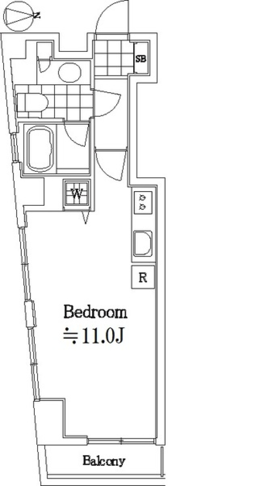 大人シンプルがベスト♪の間取り図