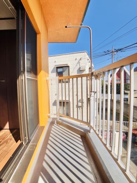 ベランダもあります