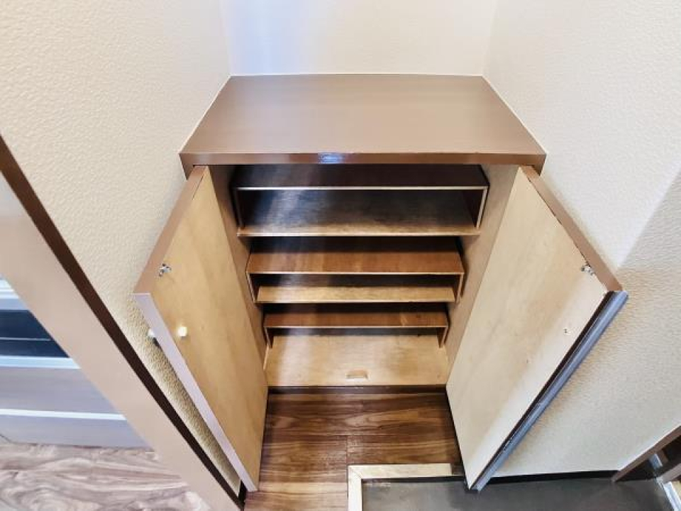 下駄箱あります