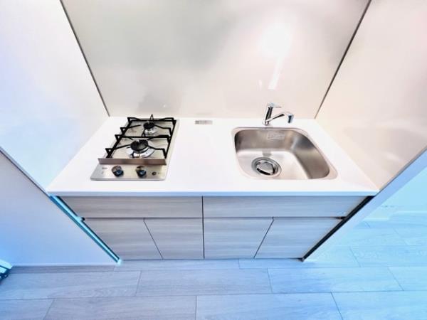 キッチンもシンプル