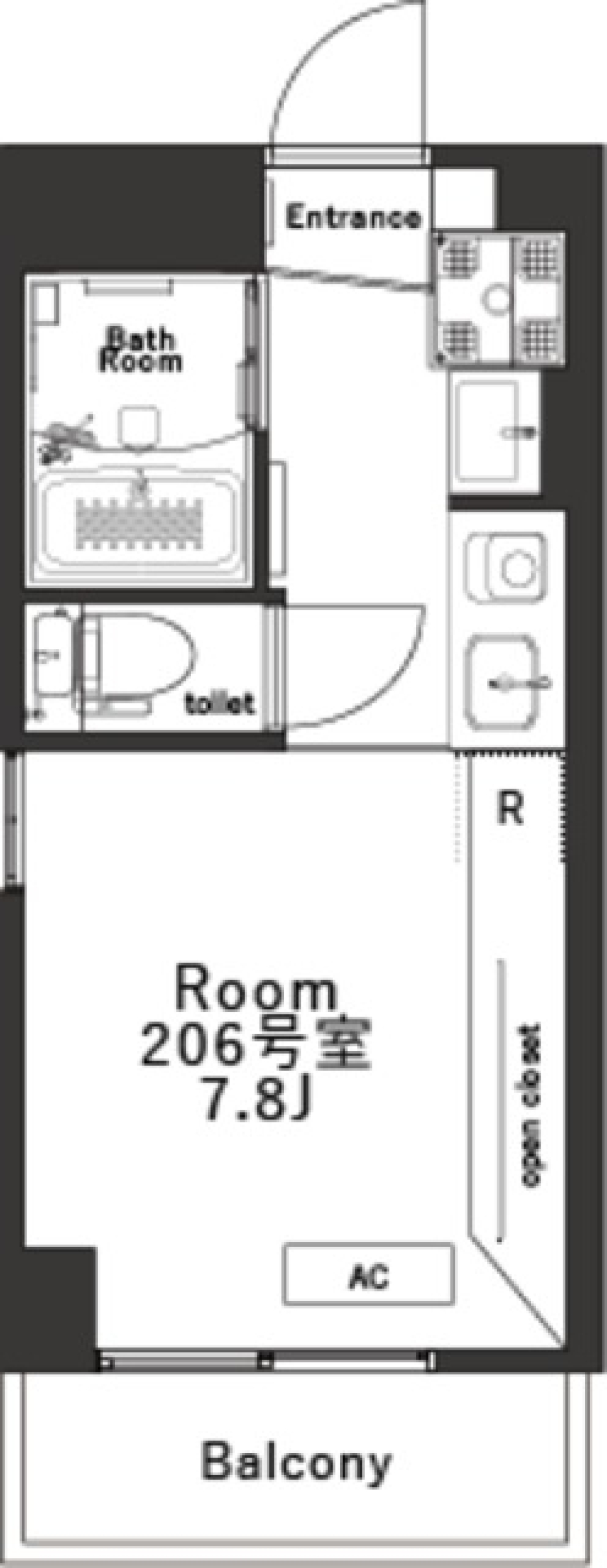 ごきげんなカフェタイムの間取り図