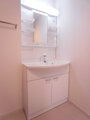 洗面台はシンプル