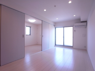 １２帖ある広いLDK