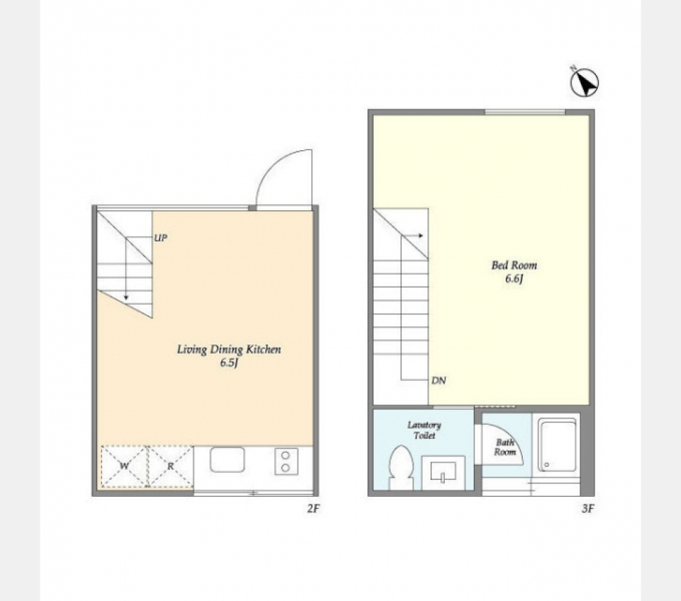 清々しい静寂の間取り図