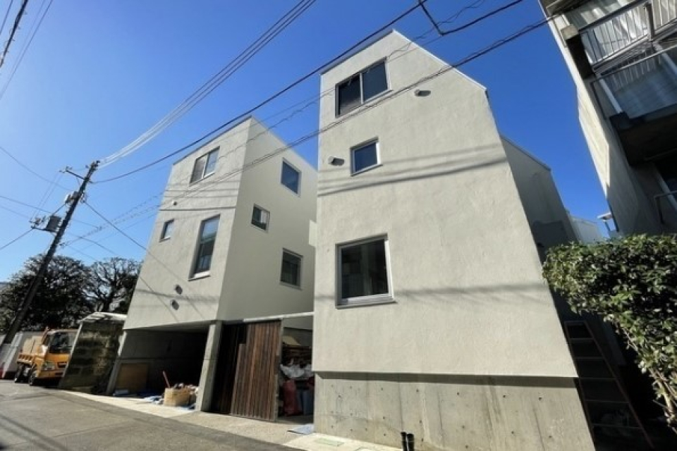 一部木をあしらった外観が素敵です