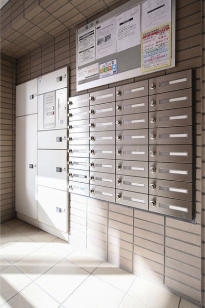 メールボックスと宅配ボックス