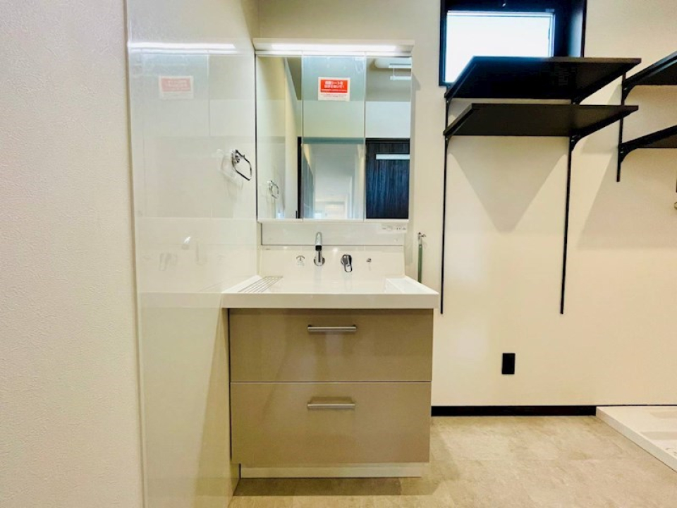 洗面スペース。