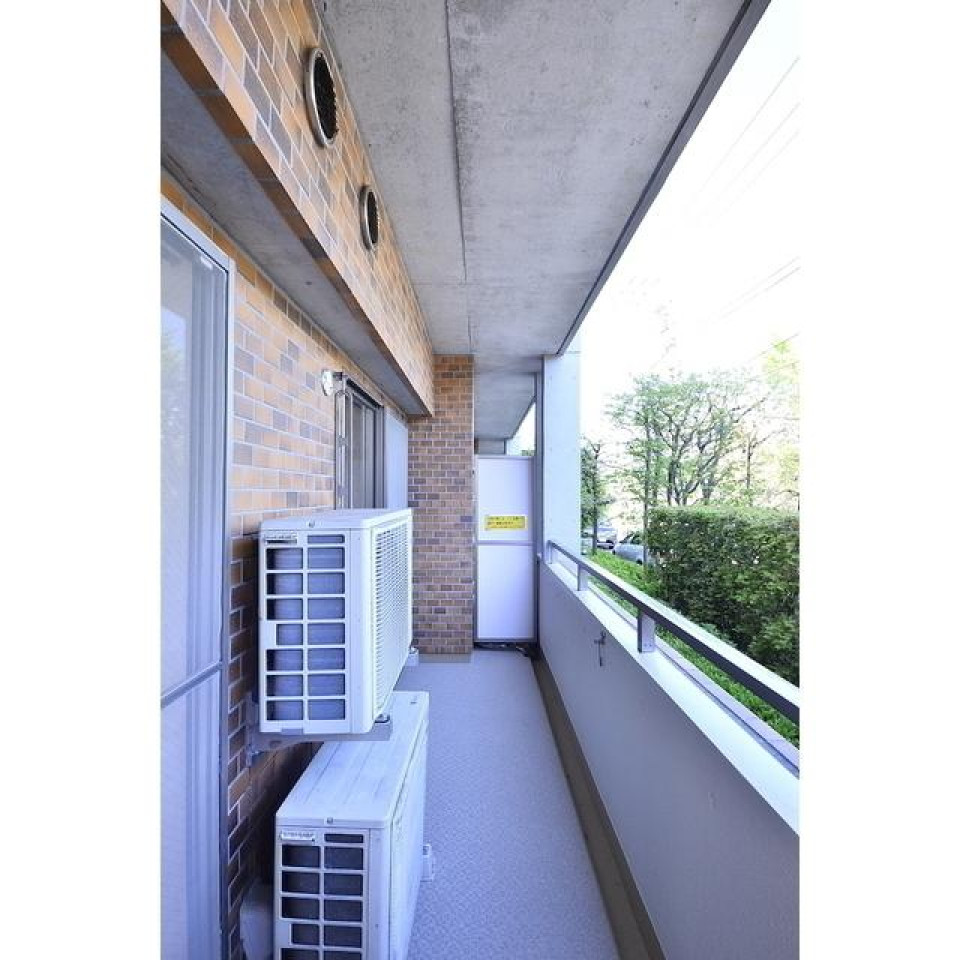 バルコニーの様子。