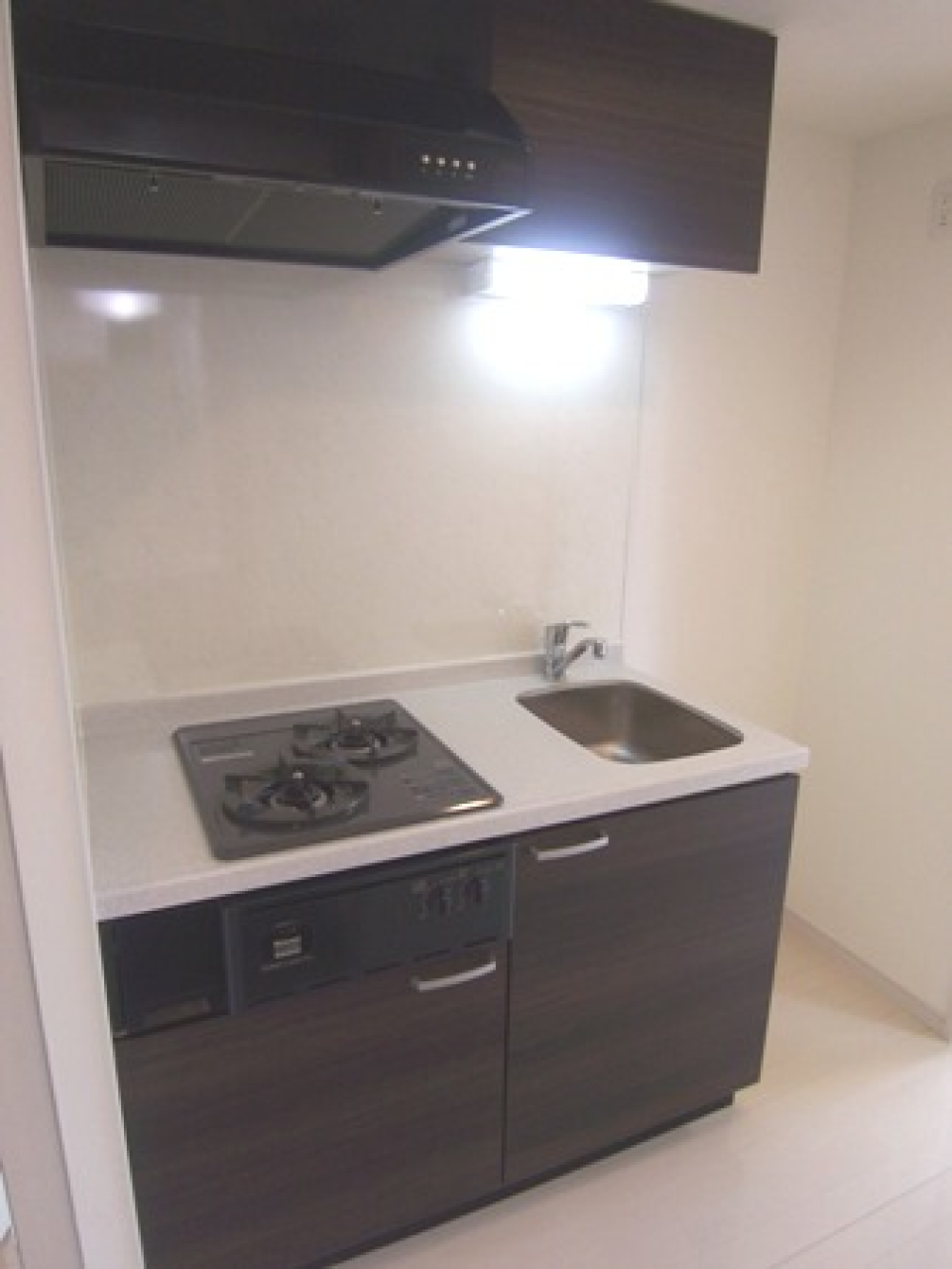 ２口のガスコンロが導入されています。