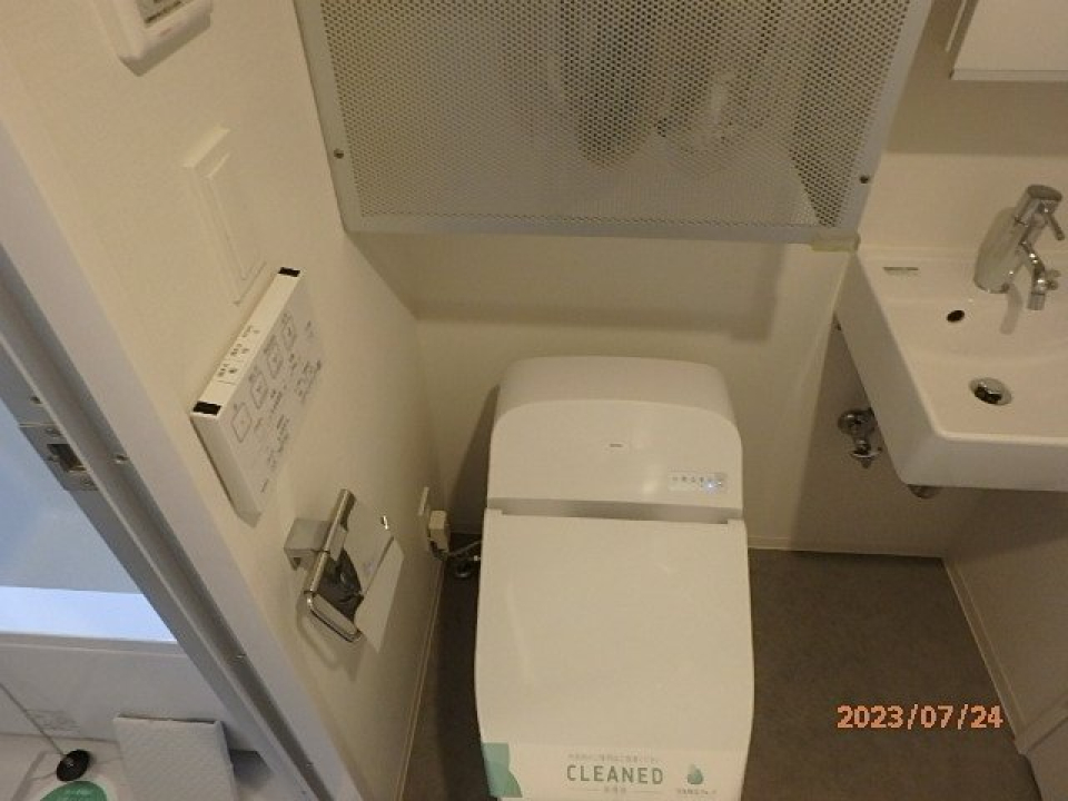 トイレとお隣同士です。