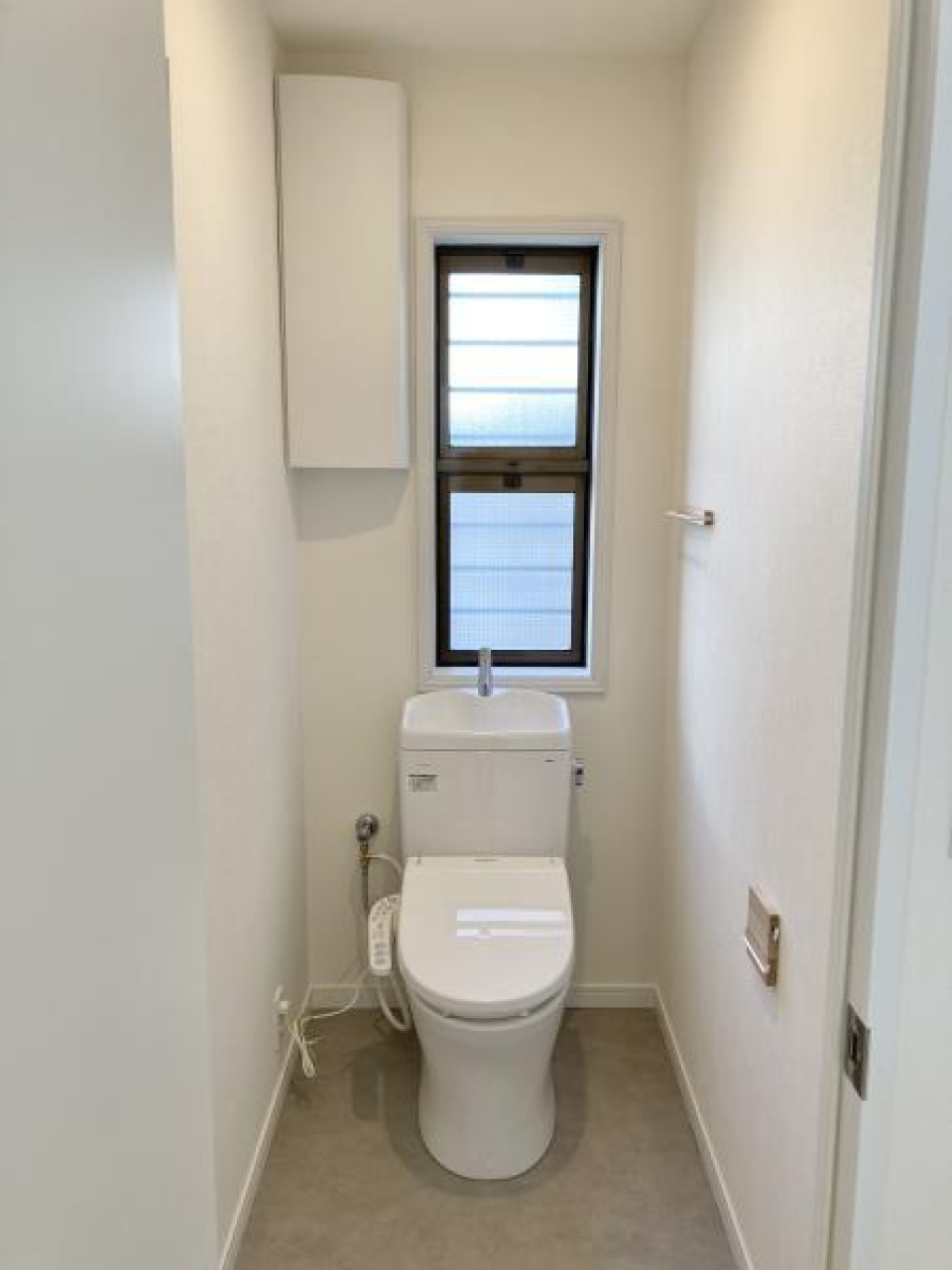 清潔感のあるトイレです。