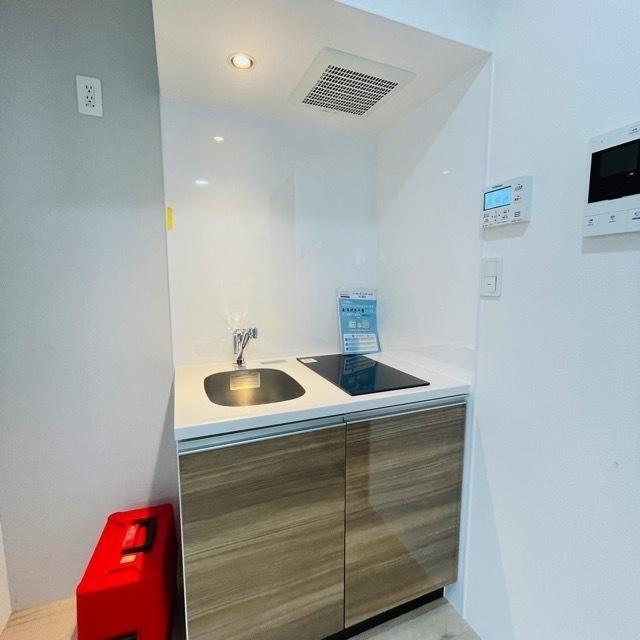 IHが導入されたキッチン。