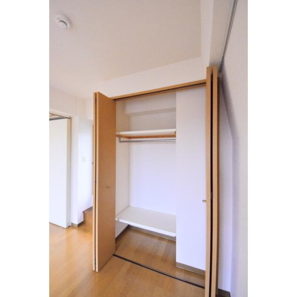 収納を開けた時の様子。