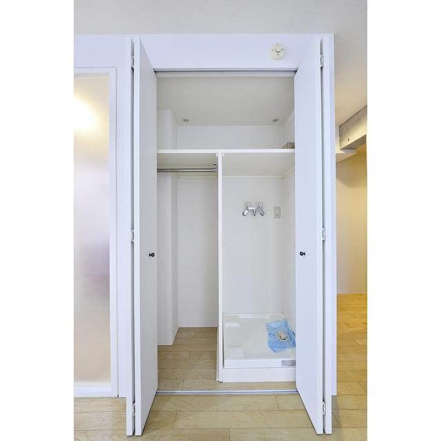 収納を開けた時の様子。