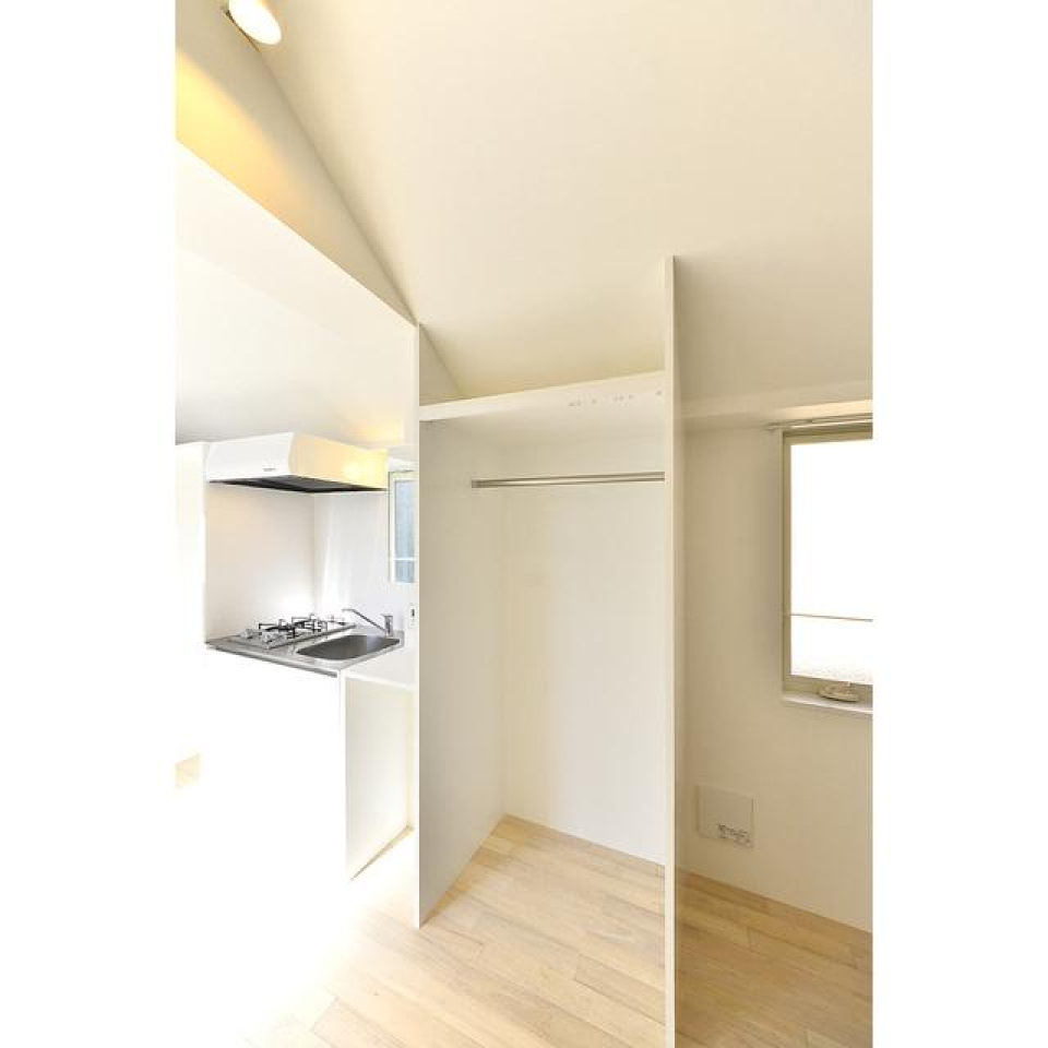 収納を開けた時の様子。