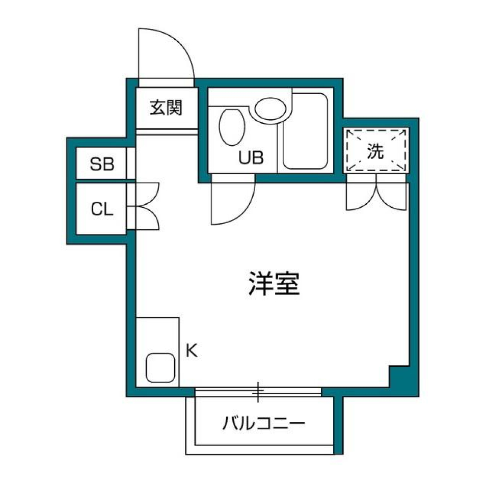 白木目の杉並スタジオ日記の間取り図
