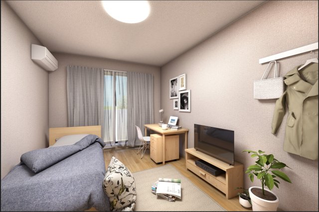 室内の様子の例。