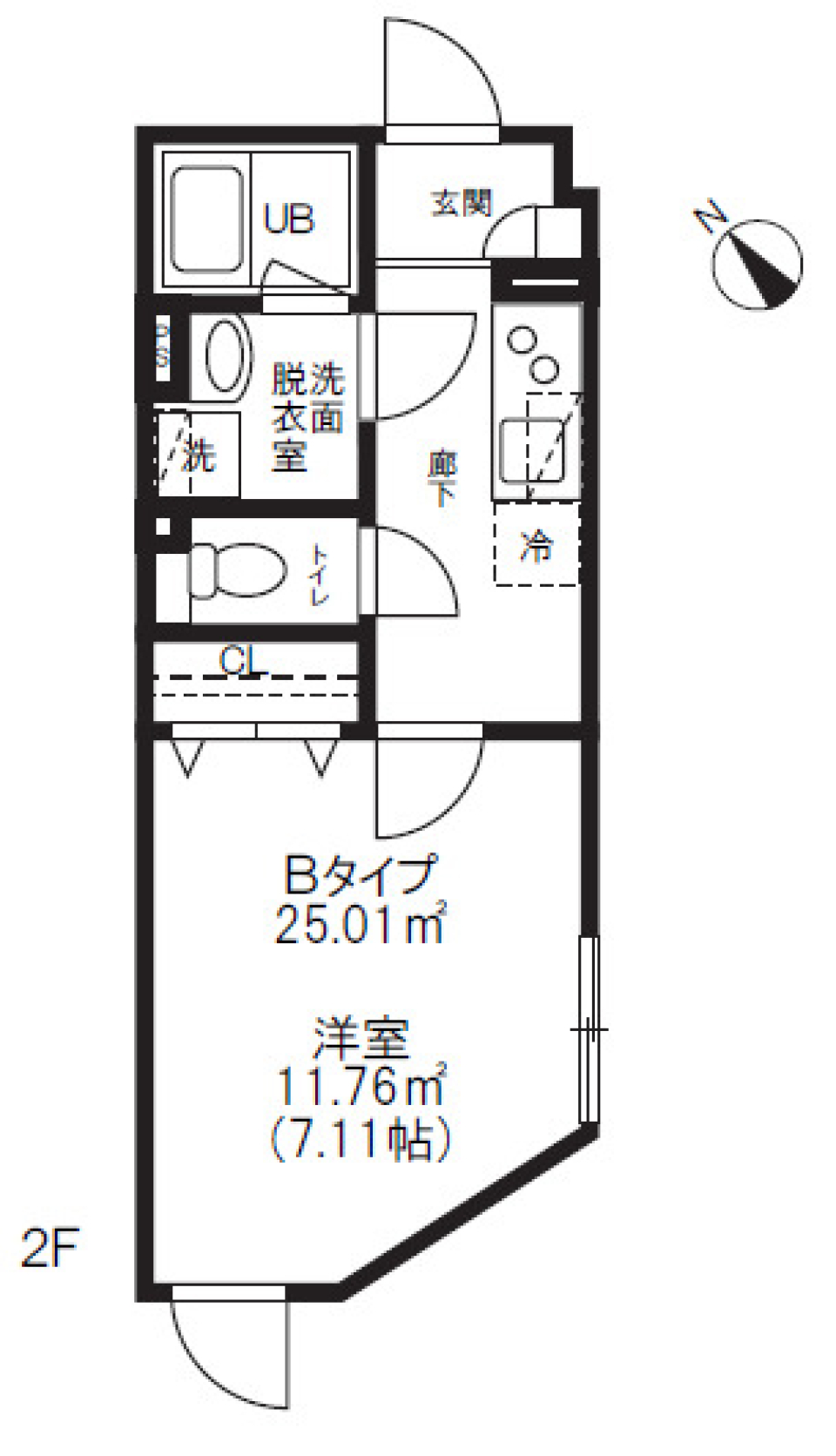 練馬区の新築の間取り図