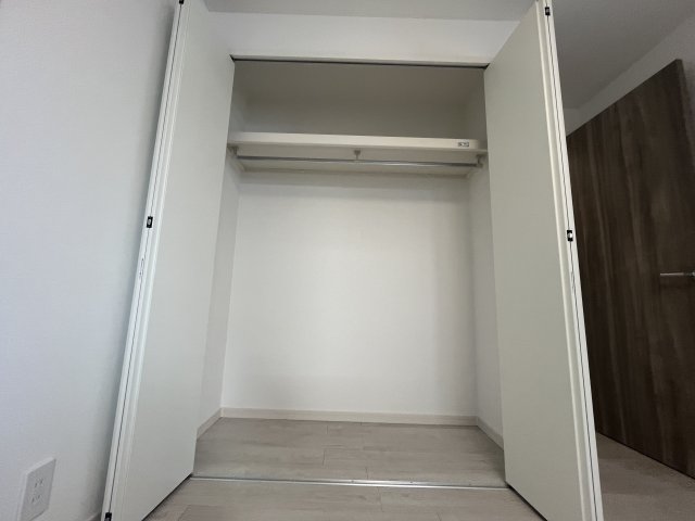 収納を開けた時の様子。