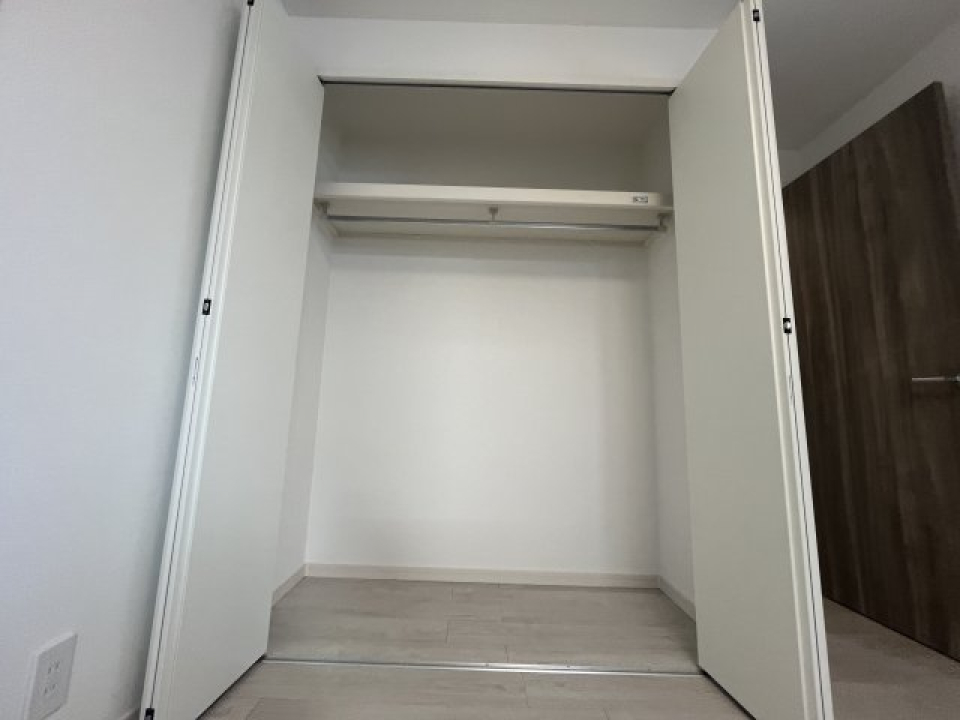 収納を開けた時の様子。