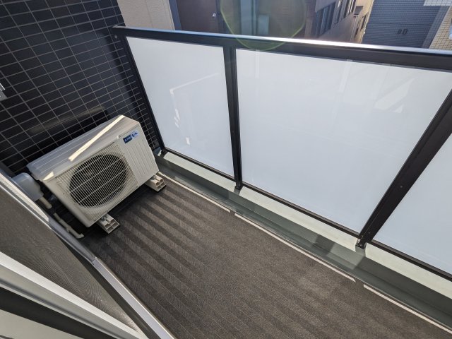 バルコニーの様子。