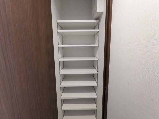 シューズボックスの様子。