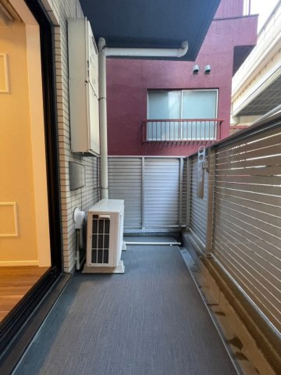 バルコニーの様子。